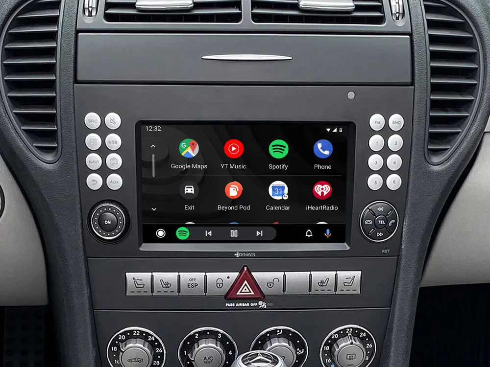 Dynavin 9 Pro Radio Navigation Mercedes SLK (04-10) 7" Touchscreen Android Auto / Apple Carplay