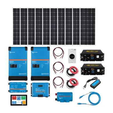 EG4 Complete Mobile Solar Kit for 30 Amp RVs - 120/240V Output / 48VDC 2,000W of Solar PV [Kit-V0002]