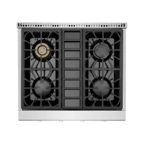 Empava 30GC30 Pro-style 30 in. Slide-in Gas Cooktop