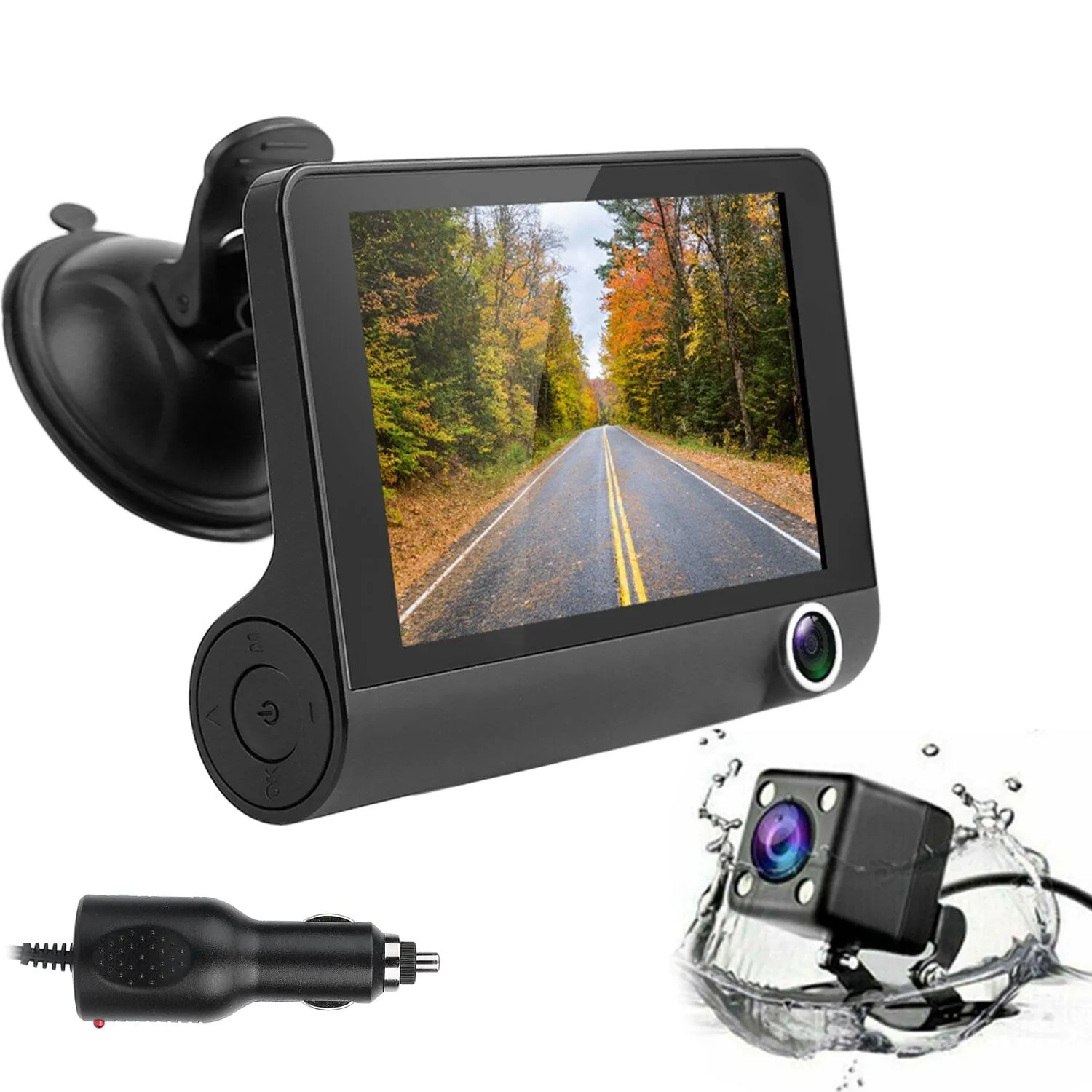 FHD 1080P Touchscreen Car DVR Dash Camera