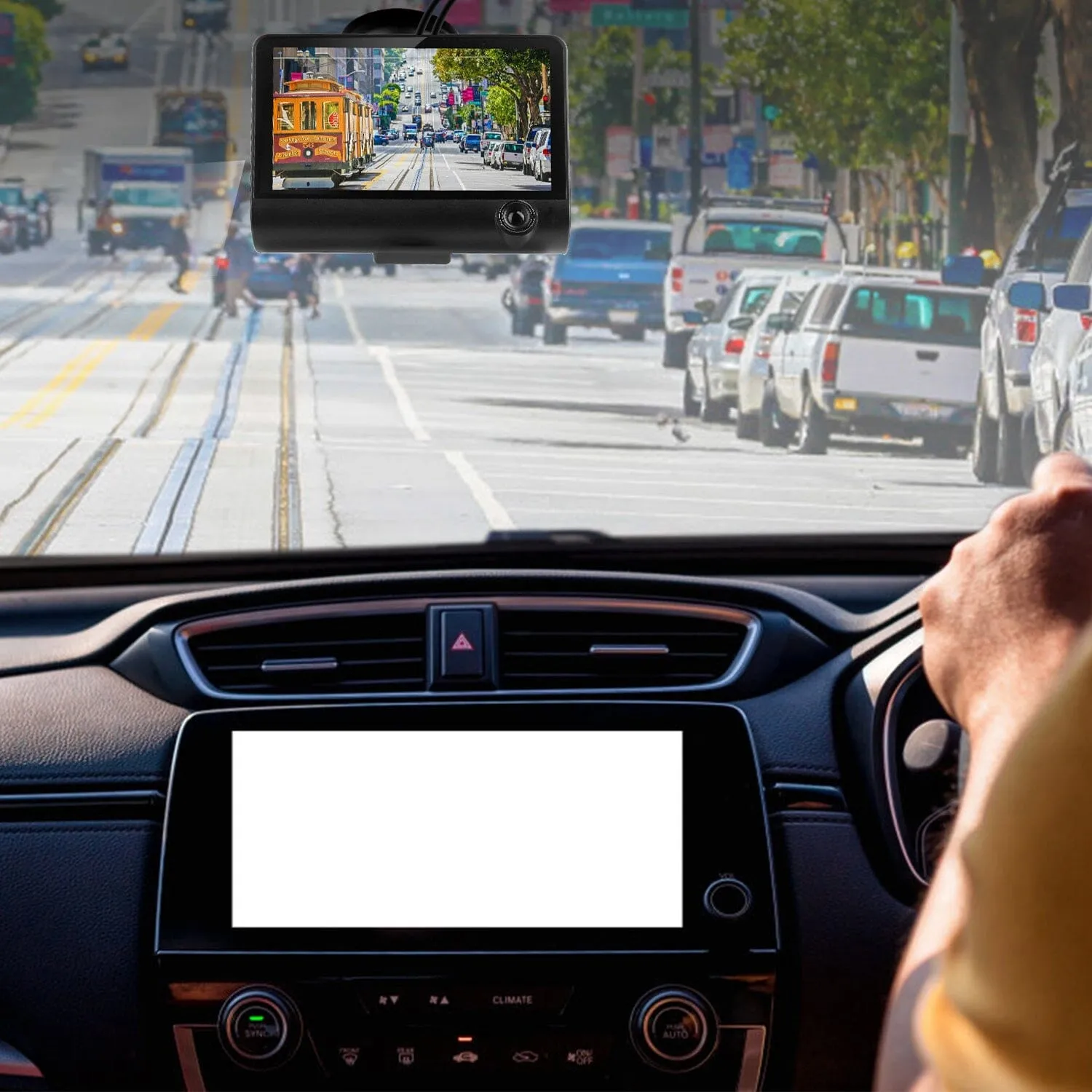 FHD 1080P Touchscreen Car DVR Dash Camera
