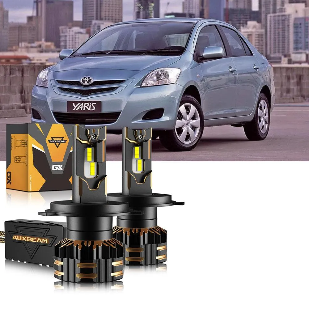 For 2006-2013 Toyota Yaris H4 LED Headlight Bulbs