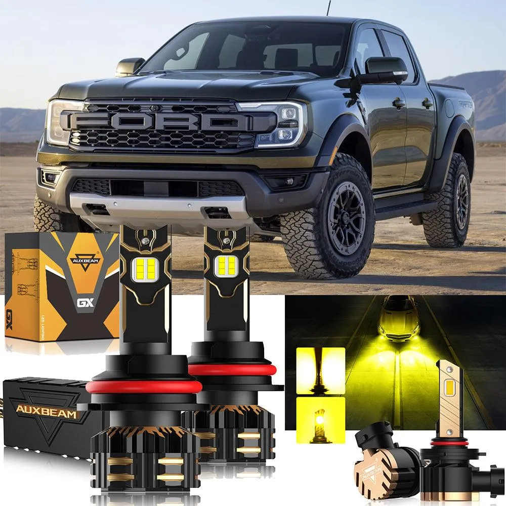 For 2008-2011 Ford Ranger 9007 LED Headlight Bulbs