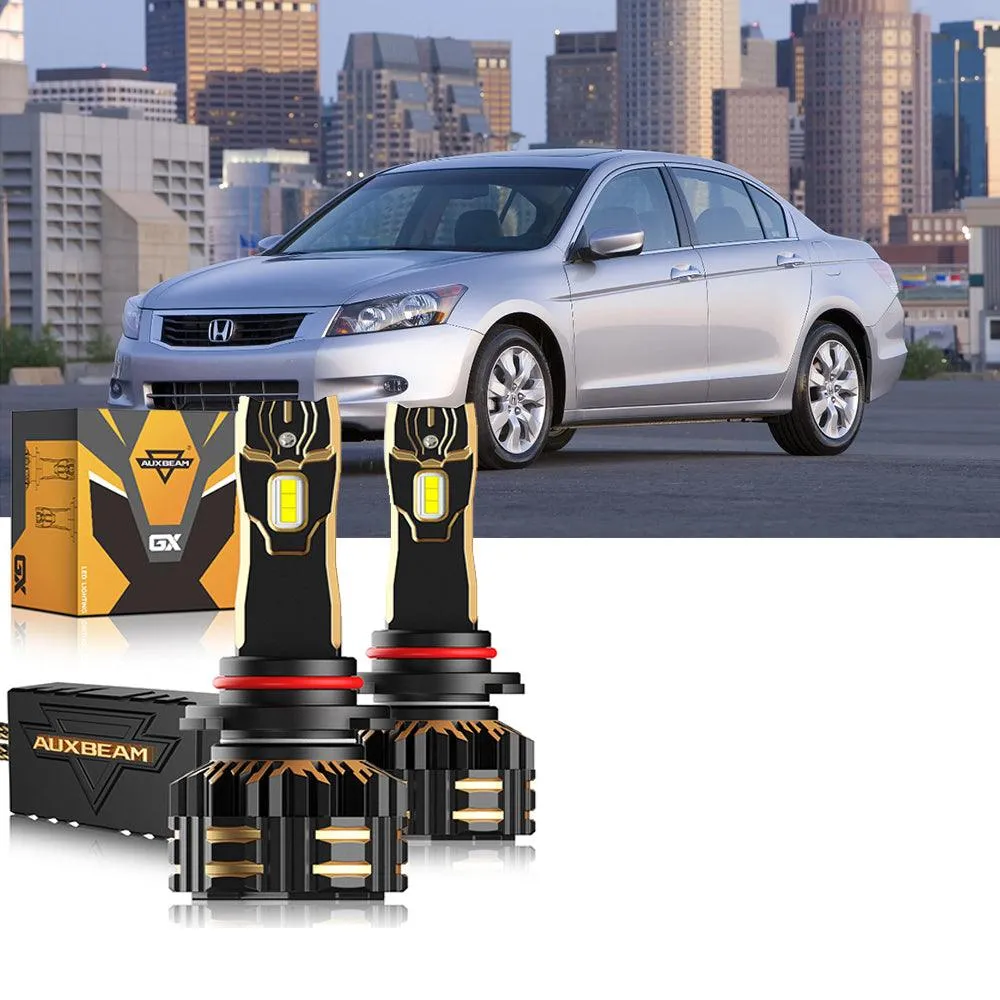 For 2008-2012 Honda Accord 9005 H11 9006 LED Headlight Bulbs Bundle
