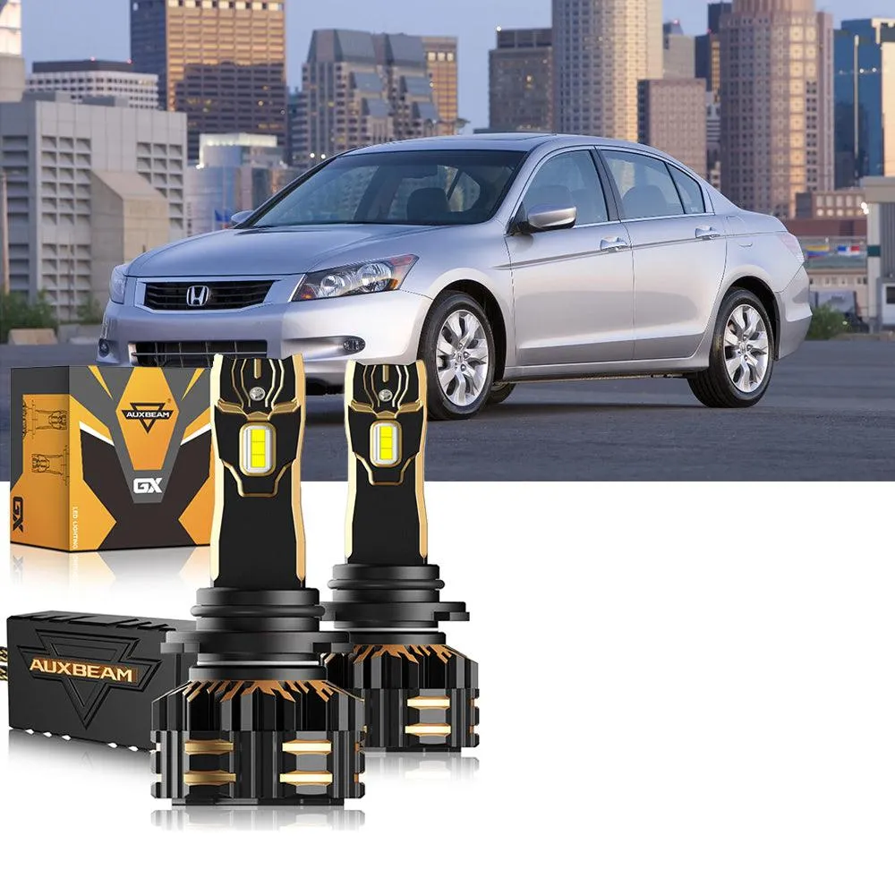 For 2008-2012 Honda Accord 9005 H11 9006 LED Headlight Bulbs Bundle