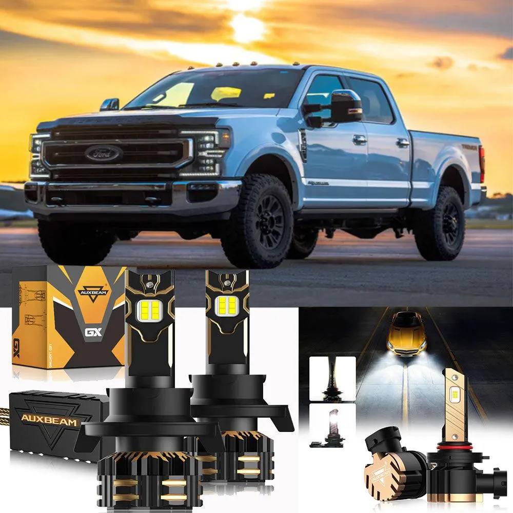For 2011-2019 Ford F-250 Super Duty H13 LED Healight Bulbs