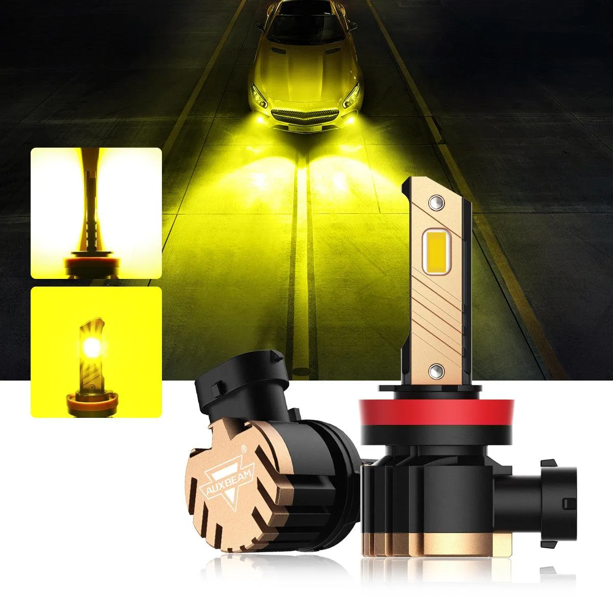 For 2013-2017 Ford Mustang D3S LED Headlight Bulbs
