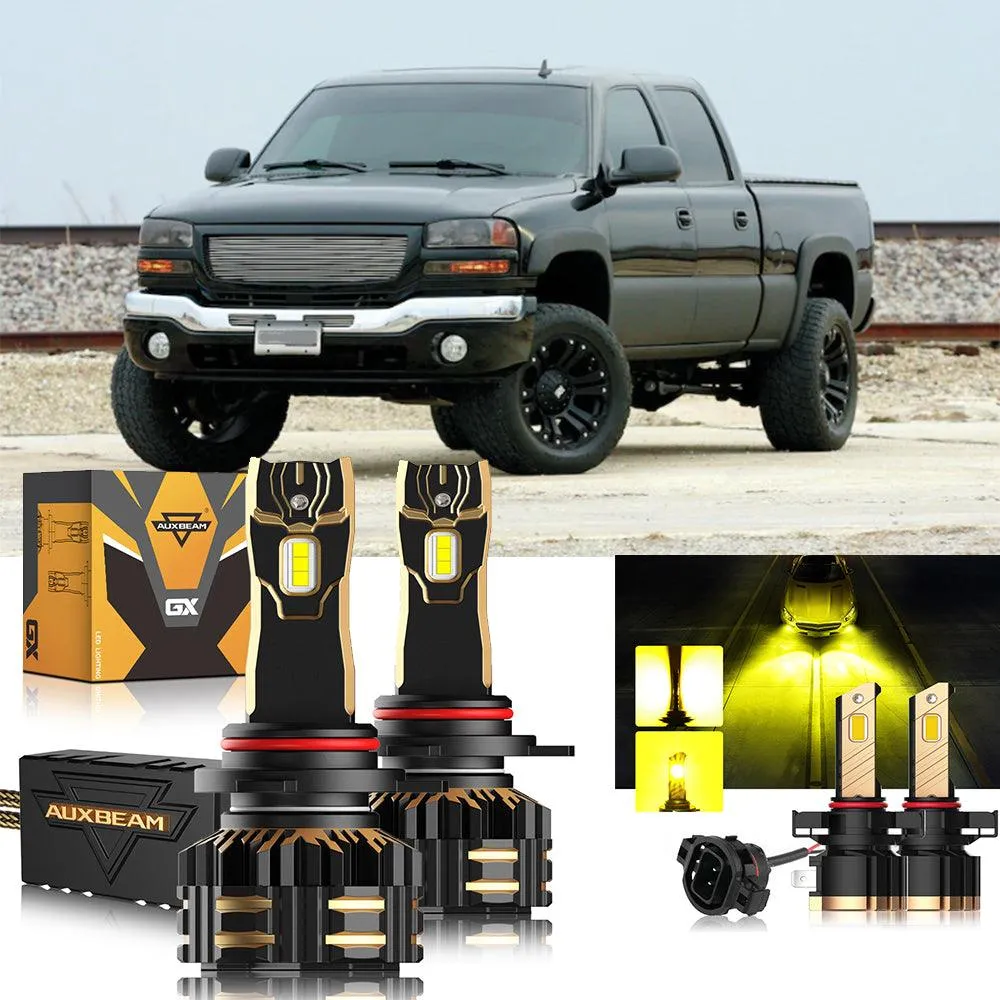 For 2015 GMC Sierra 2500 HD 9012 LED Headlight Bulbs