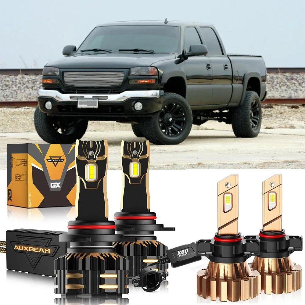 For 2015 GMC Sierra 2500 HD 9012 LED Headlight Bulbs