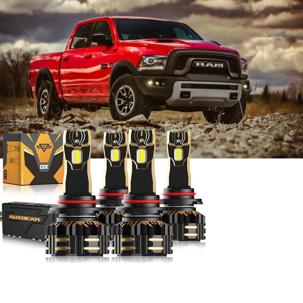 For 2016-2017 Ram 1500 ( with projector-type headlights) 9005 9005 LED Headlight Bulbs Bundle