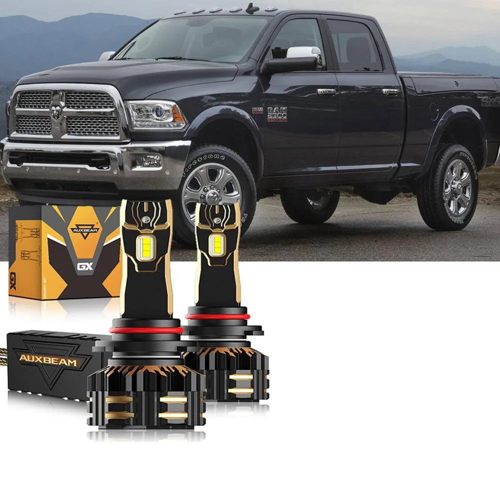 For 2016-2017 Ram 2500 (with projector-type headlights) 9005 9005 LED Headlights Bulbs Bundle