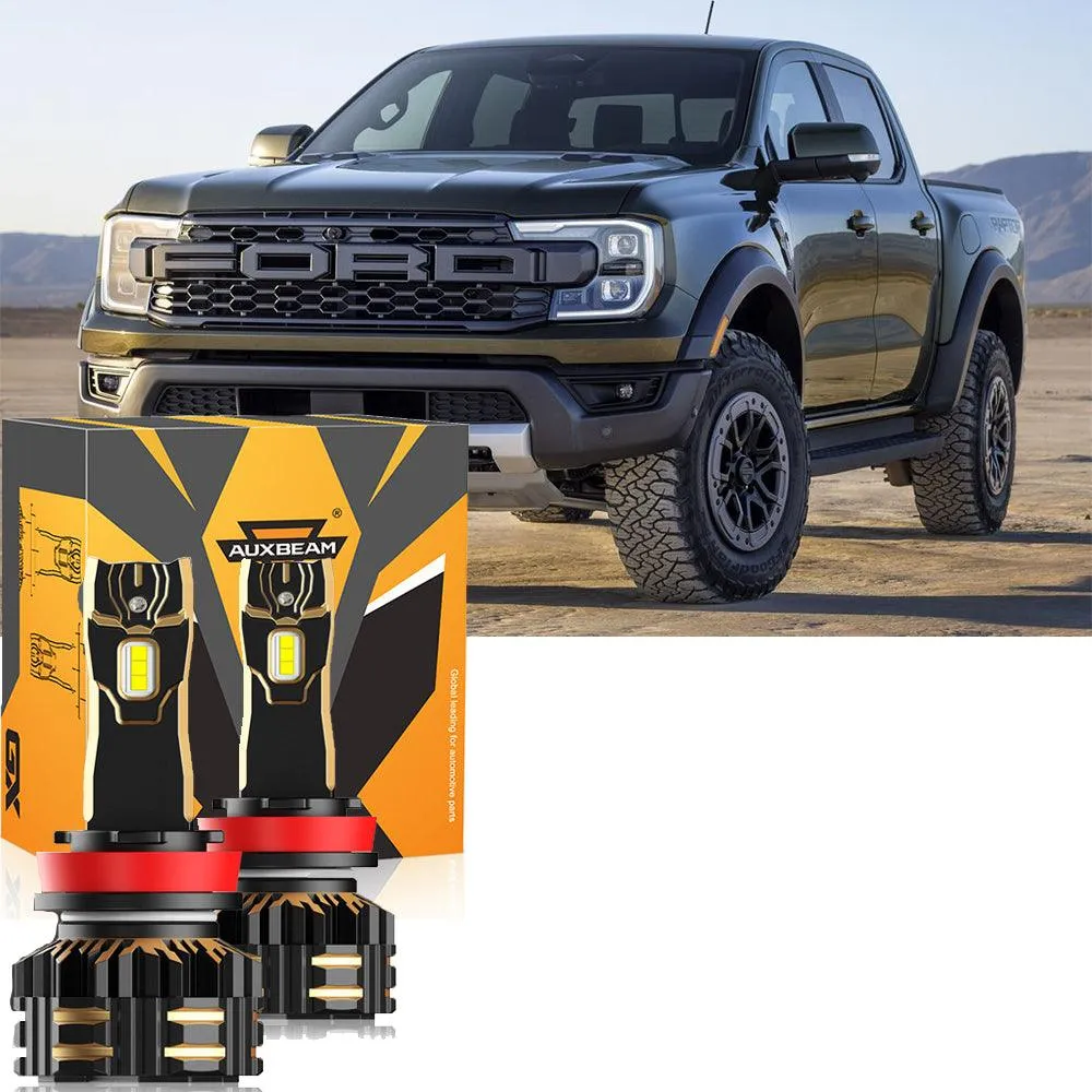 For 2019 Ford Ranger 9005 H11 LED Headlight Bulbs Bundle