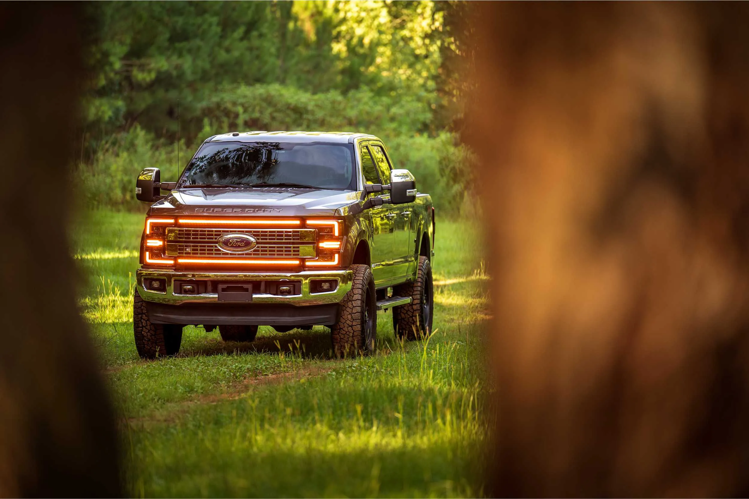 Ford Super Duty (17-19) : Morimoto XBG LED DRL Grille