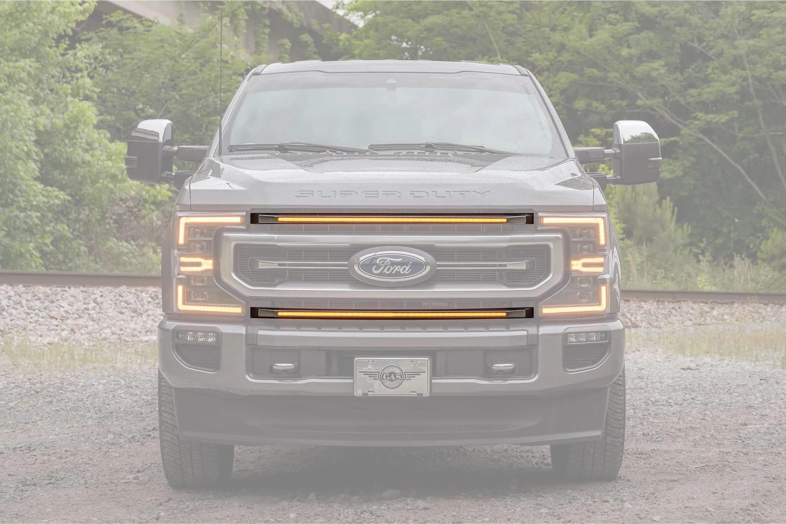 Ford Super Duty Platinum (20-22): Morimoto XBG LED Grille Inserts
