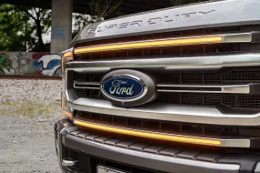 Ford Super Duty Platinum (20-22): Morimoto XBG LED Grille Inserts