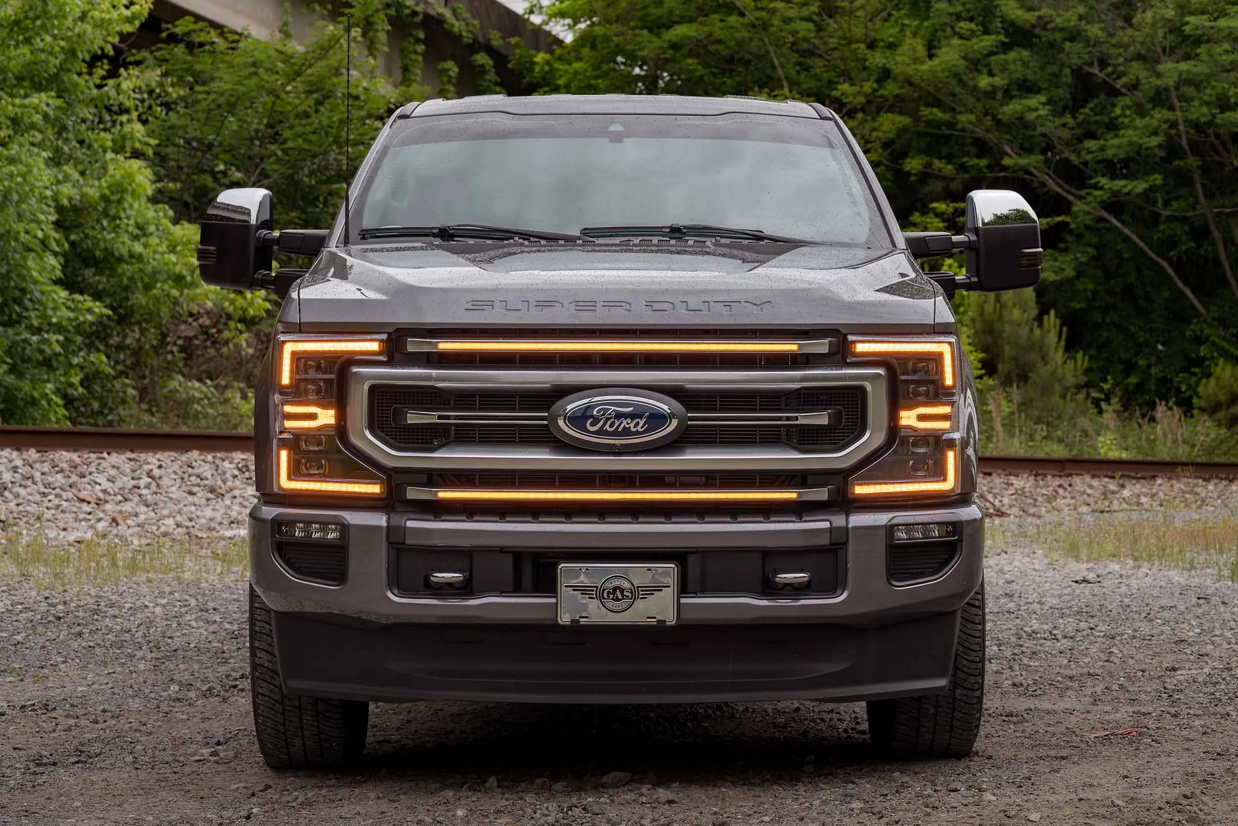 Ford Super Duty Platinum (20-22): Morimoto XBG LED Grille Inserts