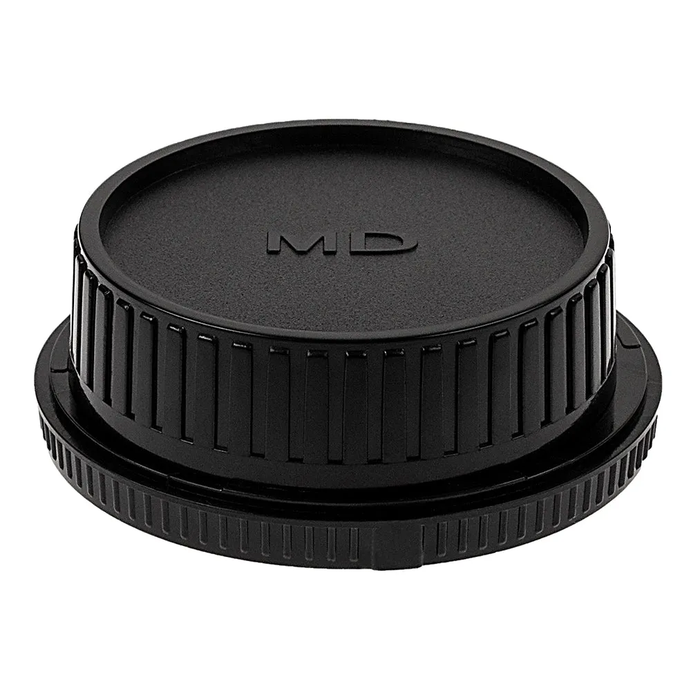 Fotodiox Camera Body & Rear Lens Cap Set for All Minolta SR/MD/MC Compatible Cameras & Lenses - Black