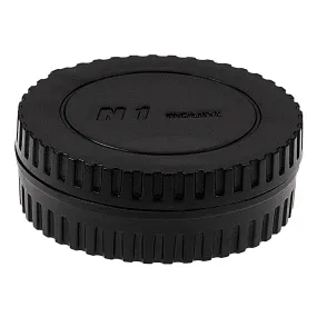 Fotodiox Camera Body & Rear Lens Cap Set for All Nikon 1 Series Compatible Cameras & Lenses