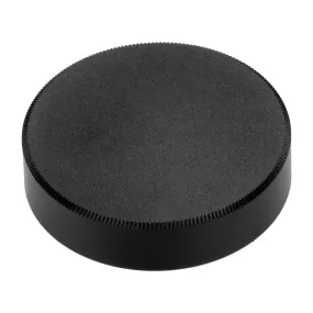 Fotodiox M39/L39 Metal Rear Lens Cap - Black Protective Rear Cap for 39mm Thread Screw Mount Camera Lenses