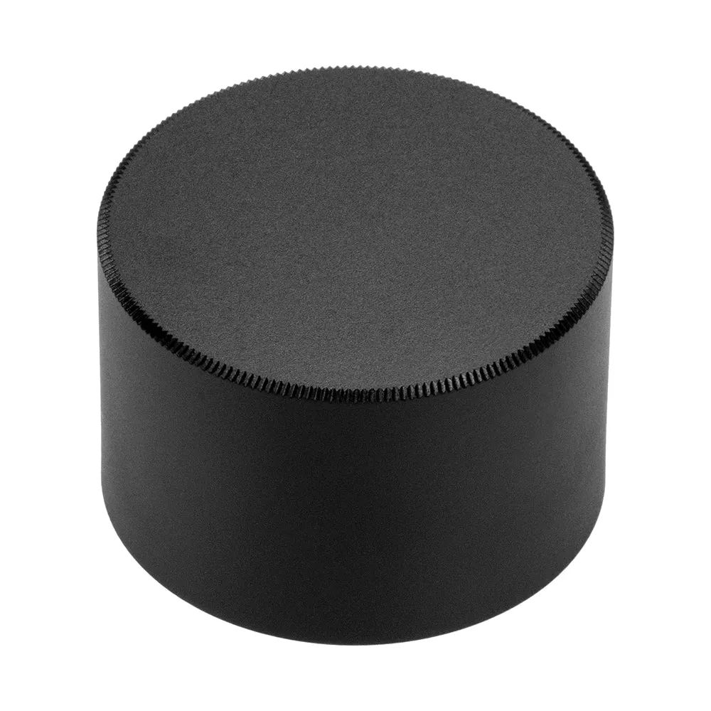 Fotodiox M39/L39 Metal Tall Rear Lens Cap - Black Protective Tall Rear Cap for 39mm Thread Screw Mount Wide Angle Camera Lenses