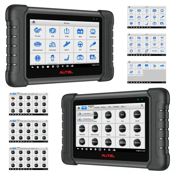 GT-MX808S Autel MaxiCheck MX808S | All System Diagnostic Scanner, 36  Services, Active Testing (2024 Models, 80  Car Makes) | 2 Years Software Updates