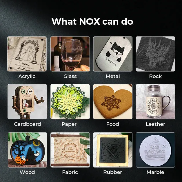 Gweike NOX 50W CO2 Laser Engraver & Cutter