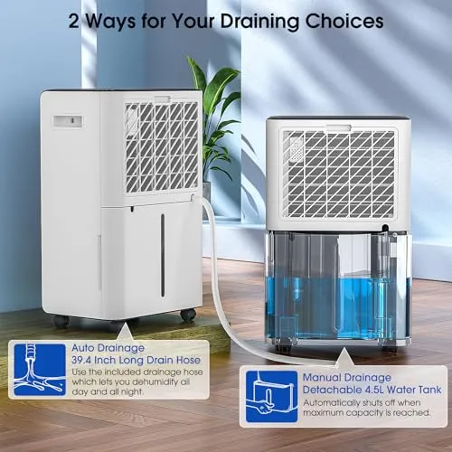Hangsun 20L/Day Dehumidifiers for Home Dehumidifier for Drying Clothes and Damp (New)
