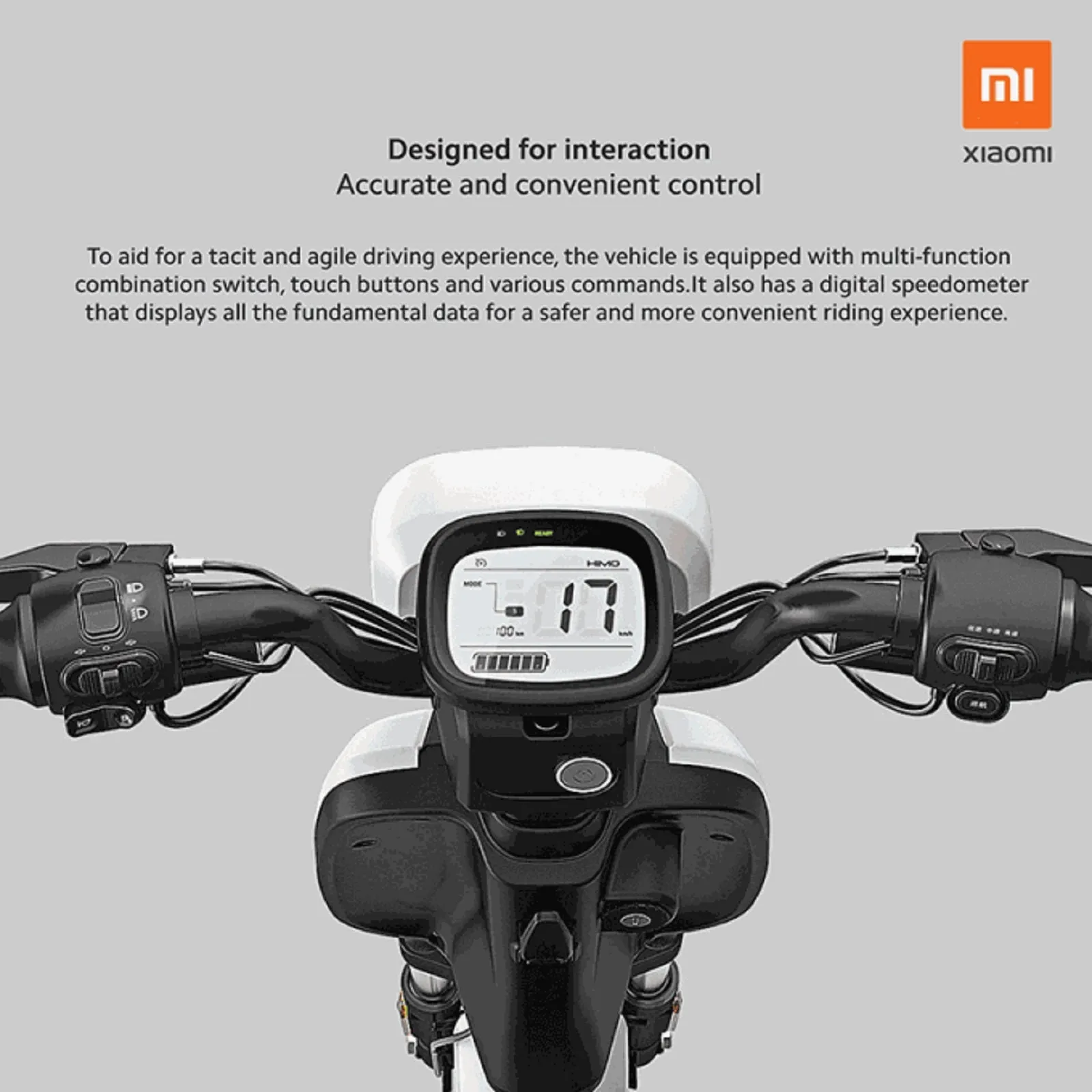 HiMO T1 Electric Bicycle 60km Range Stylish Unisex