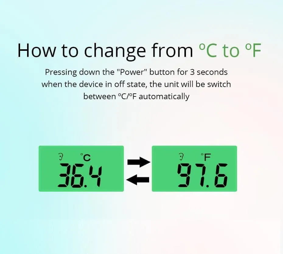 Infrared Fever Digital Thermometer - Baby, Adult