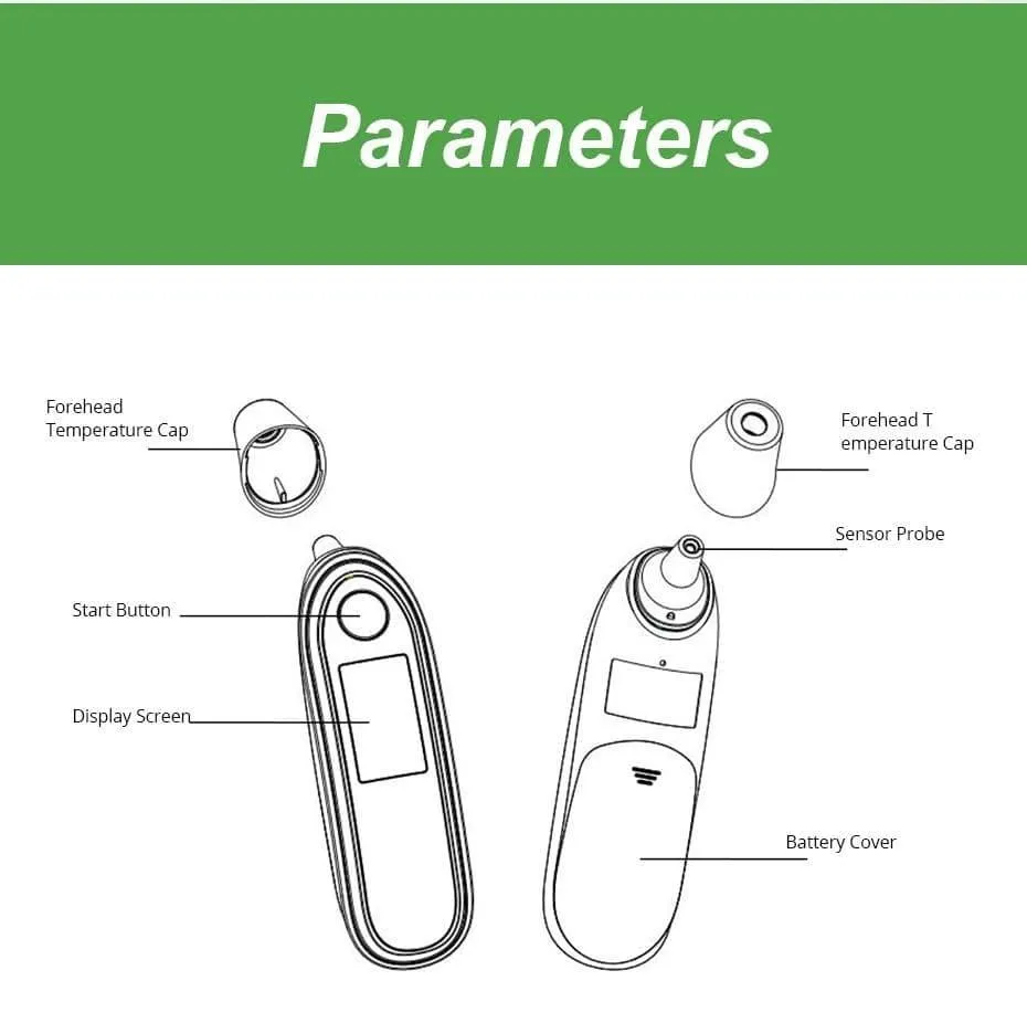 Infrared Fever Digital Thermometer - Baby, Adult