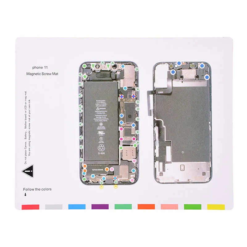iPhone 11 Magnetic Screw Mat