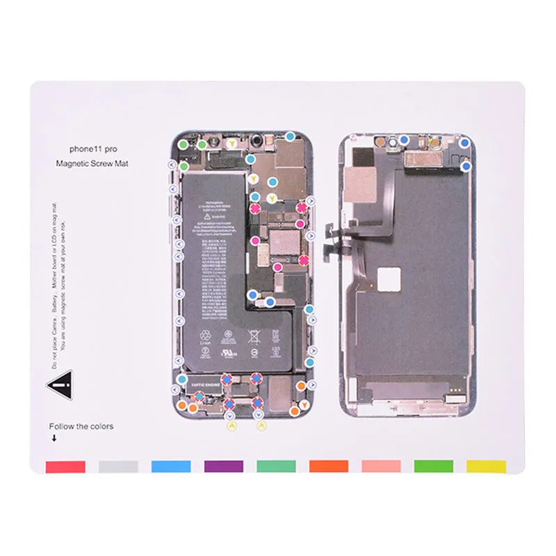 iPhone 11 Pro Magnetic Screw Mat