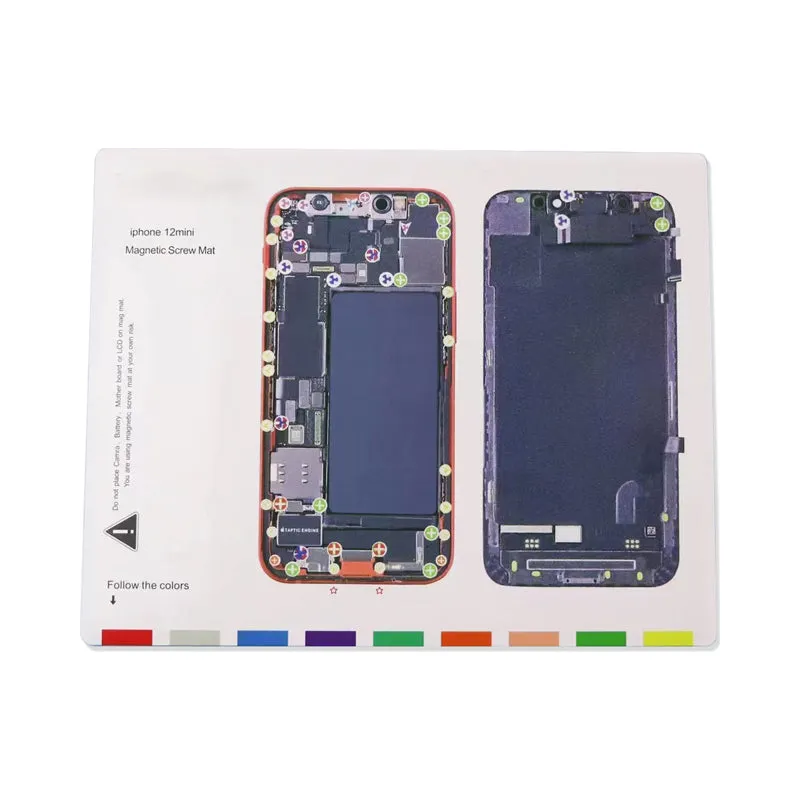 iPhone 12 Mini Magnetic Screw Mat