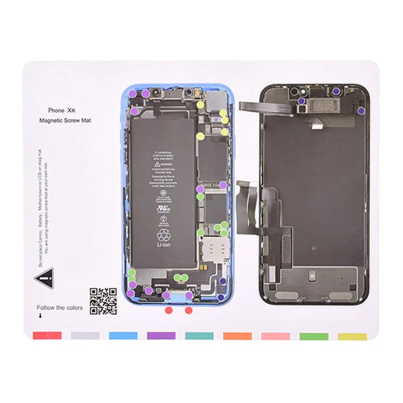 iPhone XR Magnetic Screw Mat