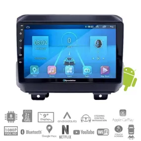 Jeep Wrangler (19-21) - 9 Inch Roadstar Android Entertainment & GPS System