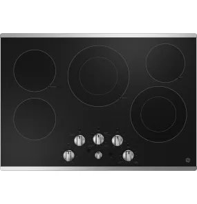 JEP5030STSS GE® 30" Built-In knob Control Electric Cooktop