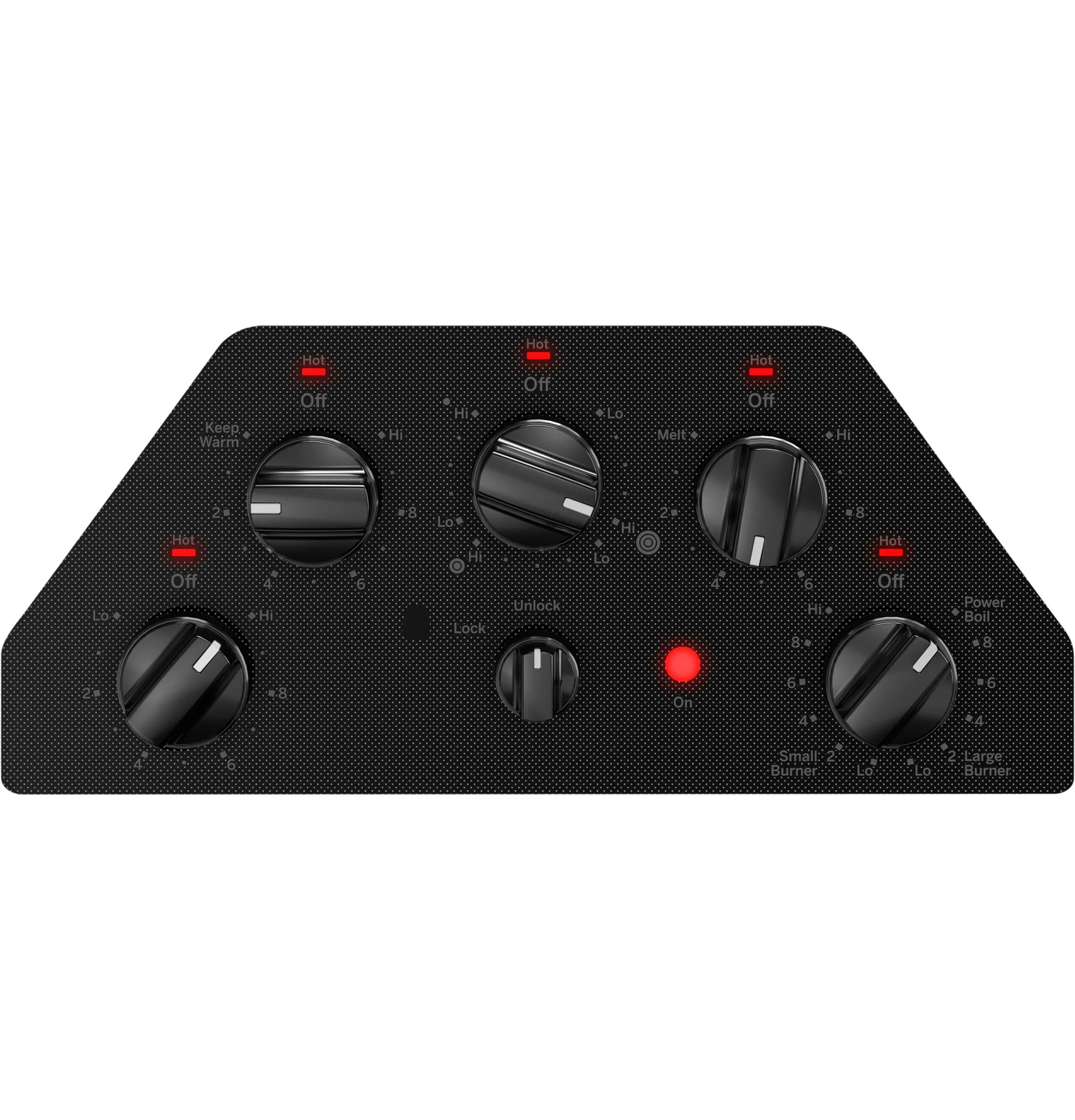 JEP5036DTBB GE® 36" Built-In Knob Control Electric Cooktop