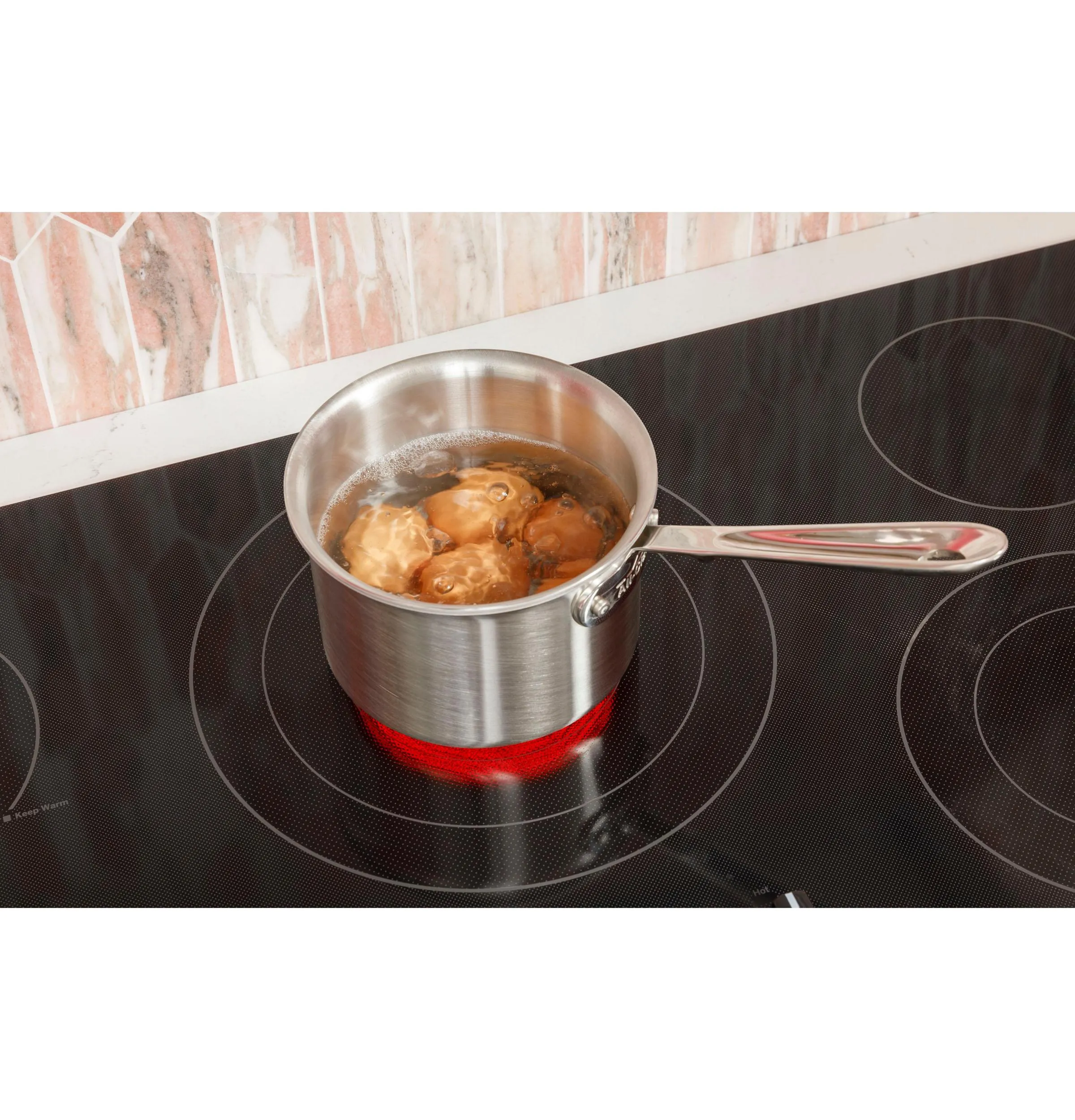 JEP5036STSS GE® 36" Built-In Knob Control Electric Cooktop