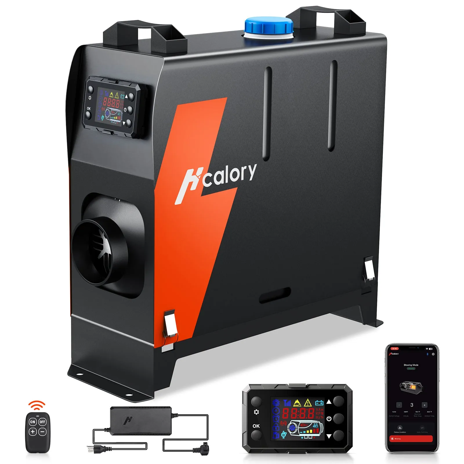 L1 Diesel Heater Station-SE, 8KW 12V All In One bluetooth