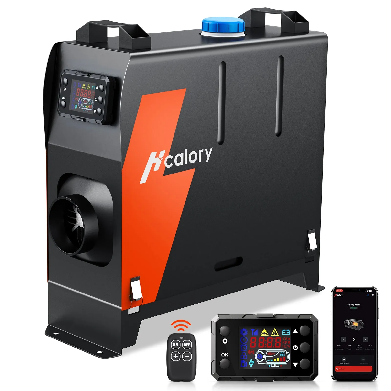 L1 Diesel Heater Station-SE, 8KW 12V All In One bluetooth