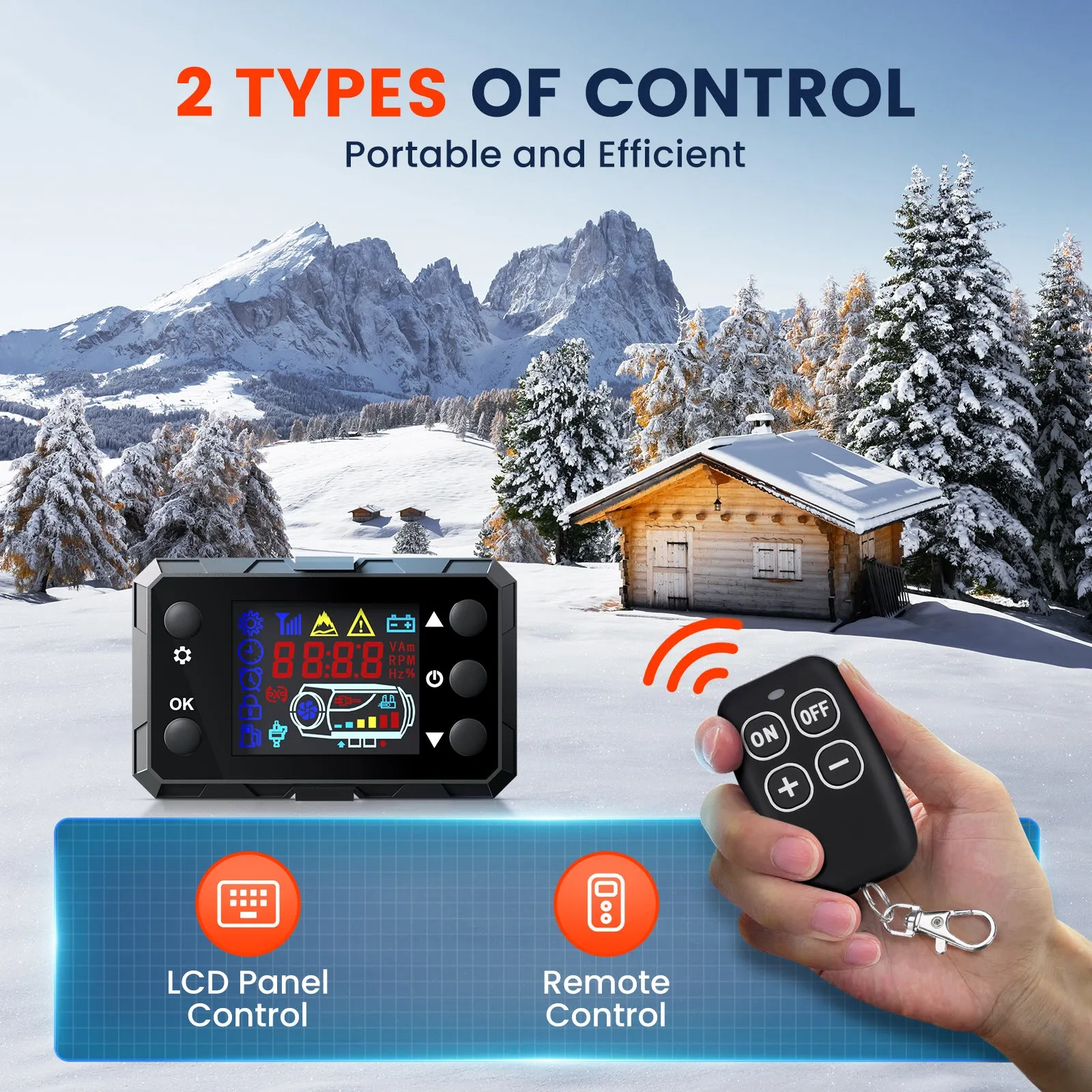 L1 Diesel Heater Station-SE, 8KW 12V All In One bluetooth