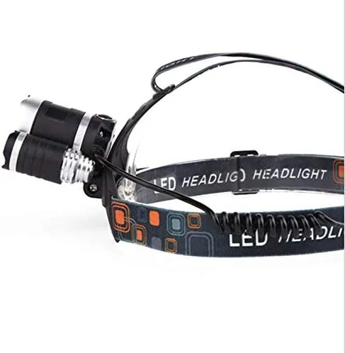 LED Headlamp Rechargeable High Quality 3LED #0837