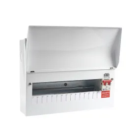 Lewden PRO-MX16MS AMD3 14 Way 100A Metal Consumer Unit
