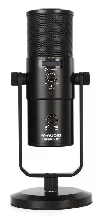 M-Audio Uber Mic USB Microphone with Headphone Output