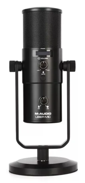 M-Audio Uber Mic USB Microphone with Headphone Output
