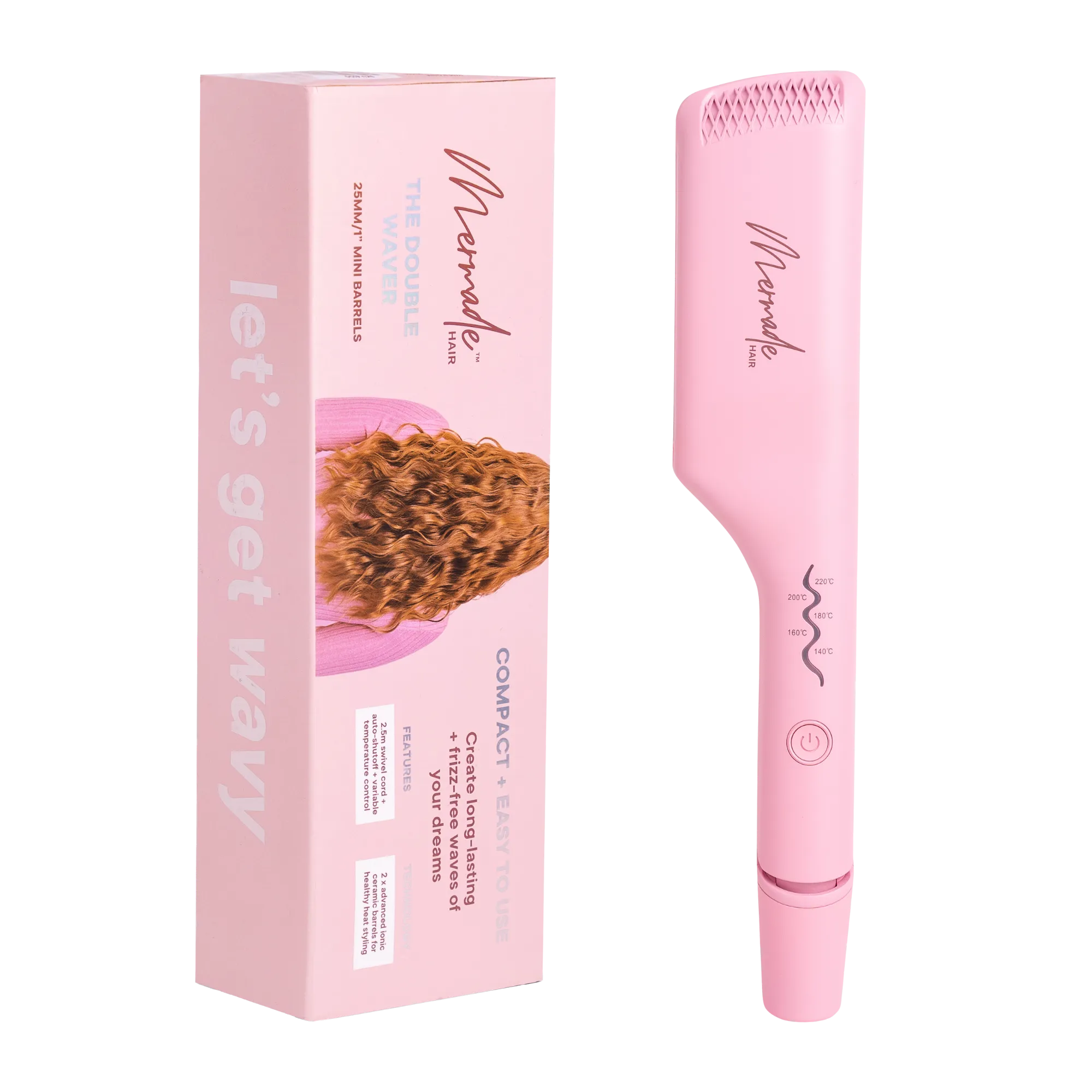 Mermade Double Waver in Pink