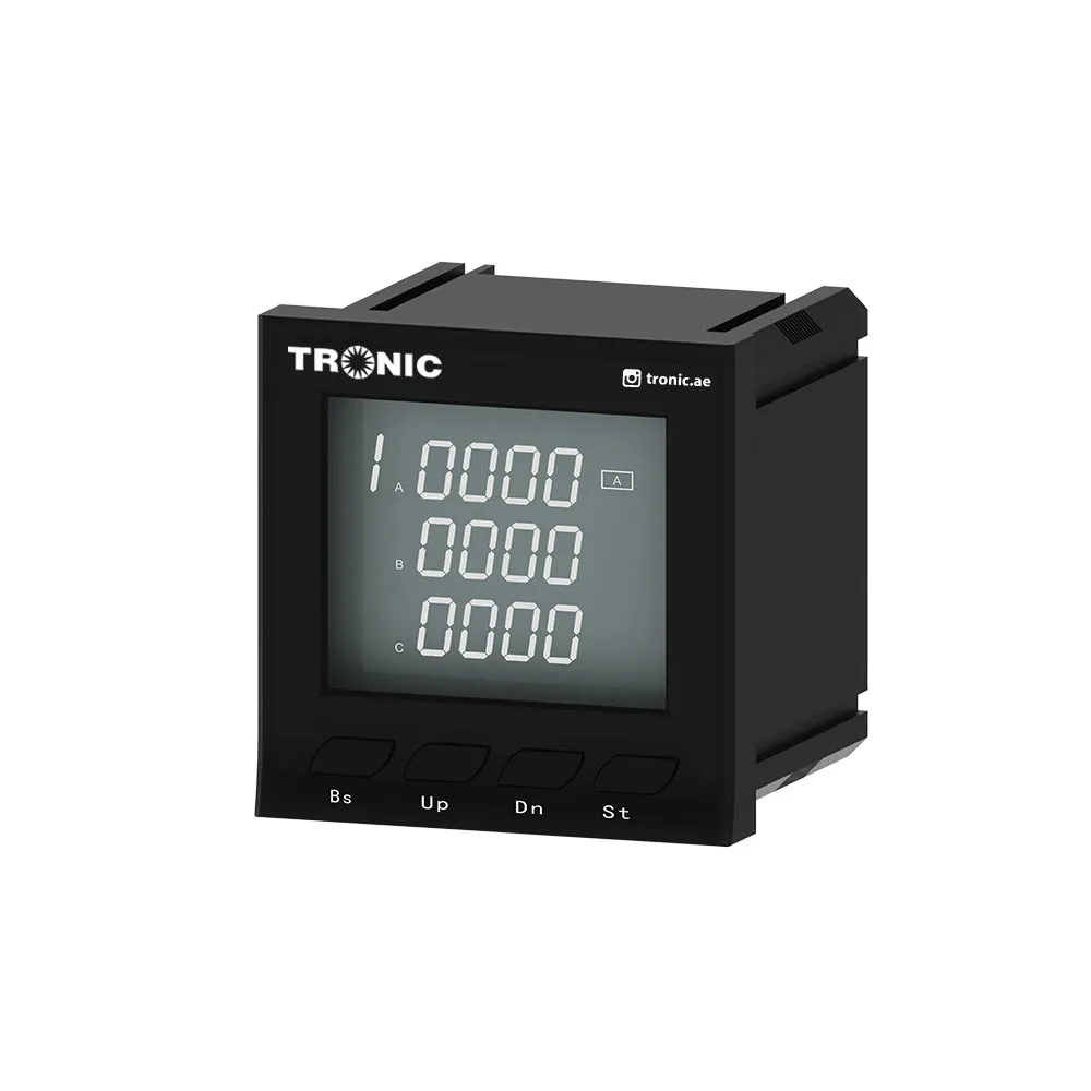 Meter Digital Electronic Intelligent Single Phase Ampere