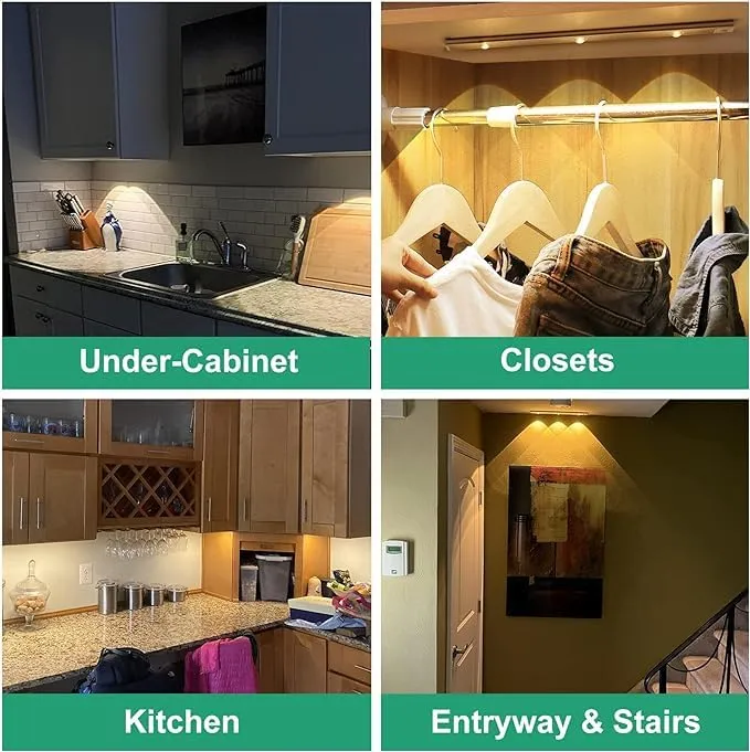 Motion Sensor LED Lights (Pack of 3)