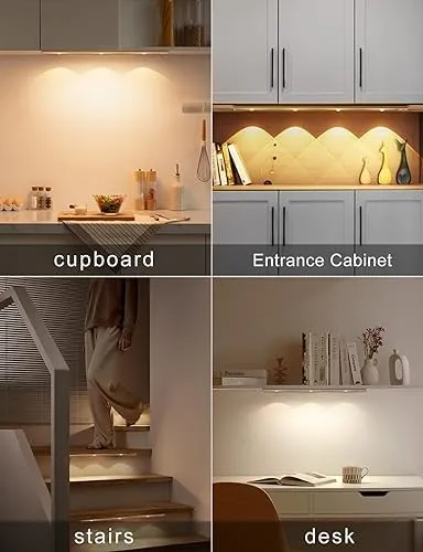 Motion Sensor LED Lights (Pack of 3)