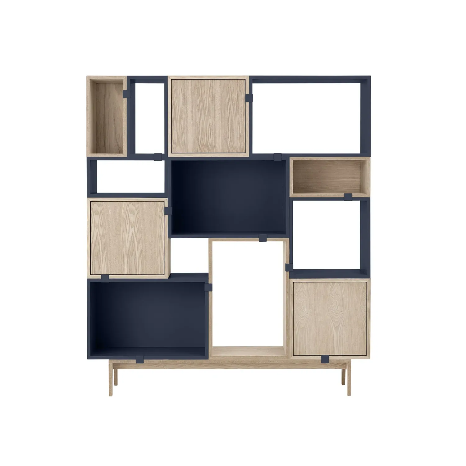 muuto | stacked storage system | podium | oak - DC